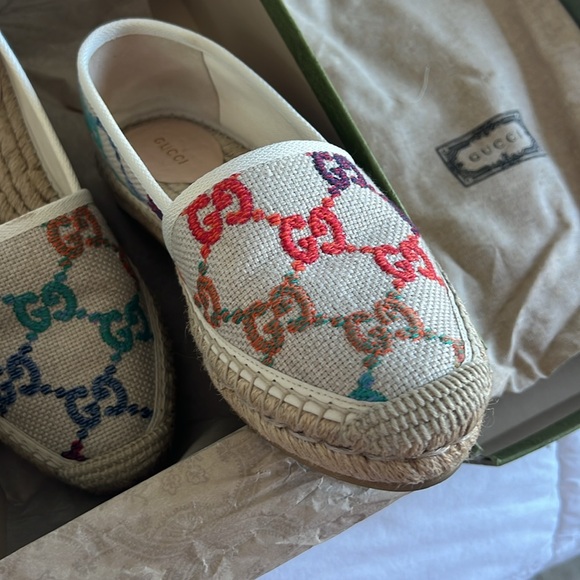 GUCCI Psychedelic Espadrilles - Picture 7 of 12